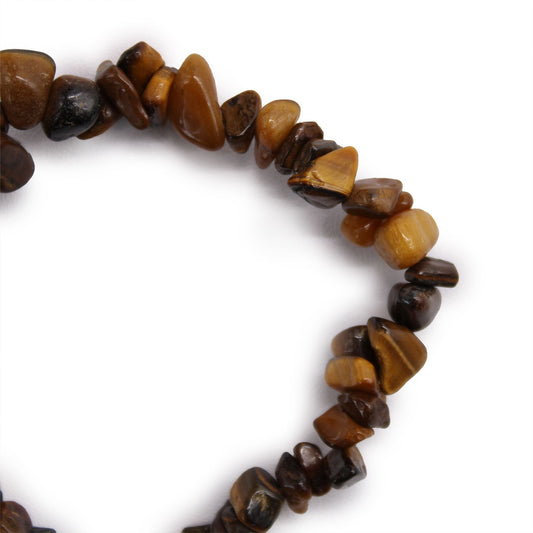Armband – Edelsteinsplitter Tigerauge