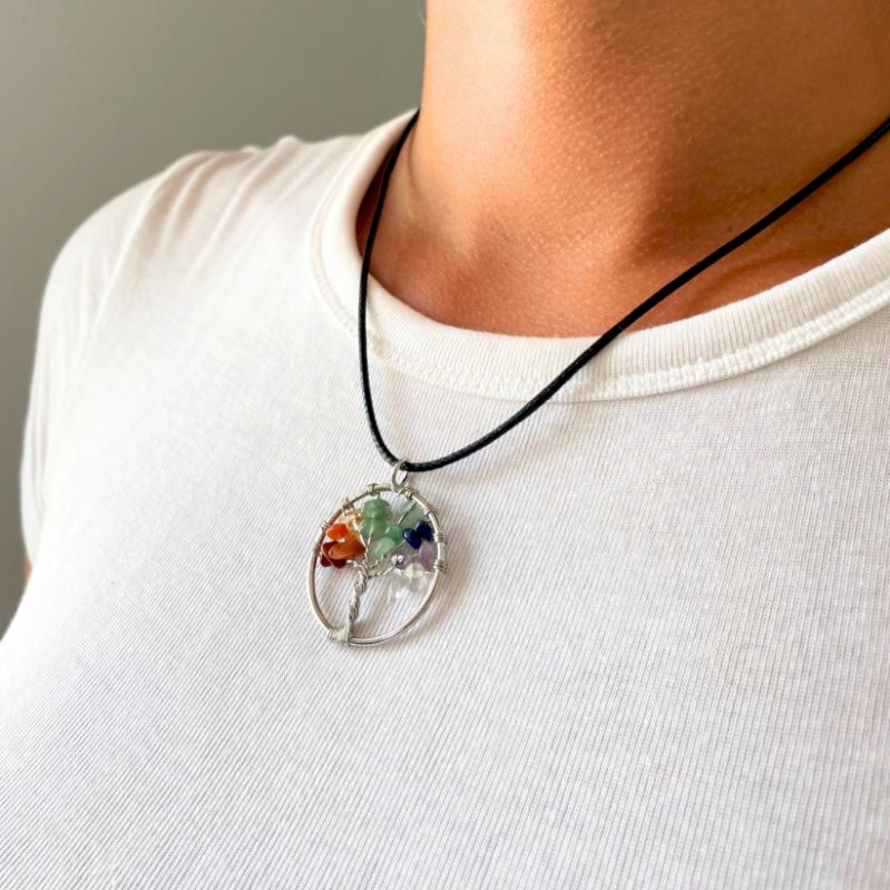 Anhänger – Lebensbaum – Chakra