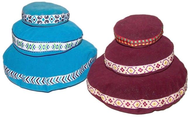 Klangschalen-Kissen – Samt – 7 cm