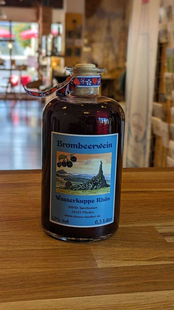 Rhöner-Fruchtweine Brombeerwein 0,5 l