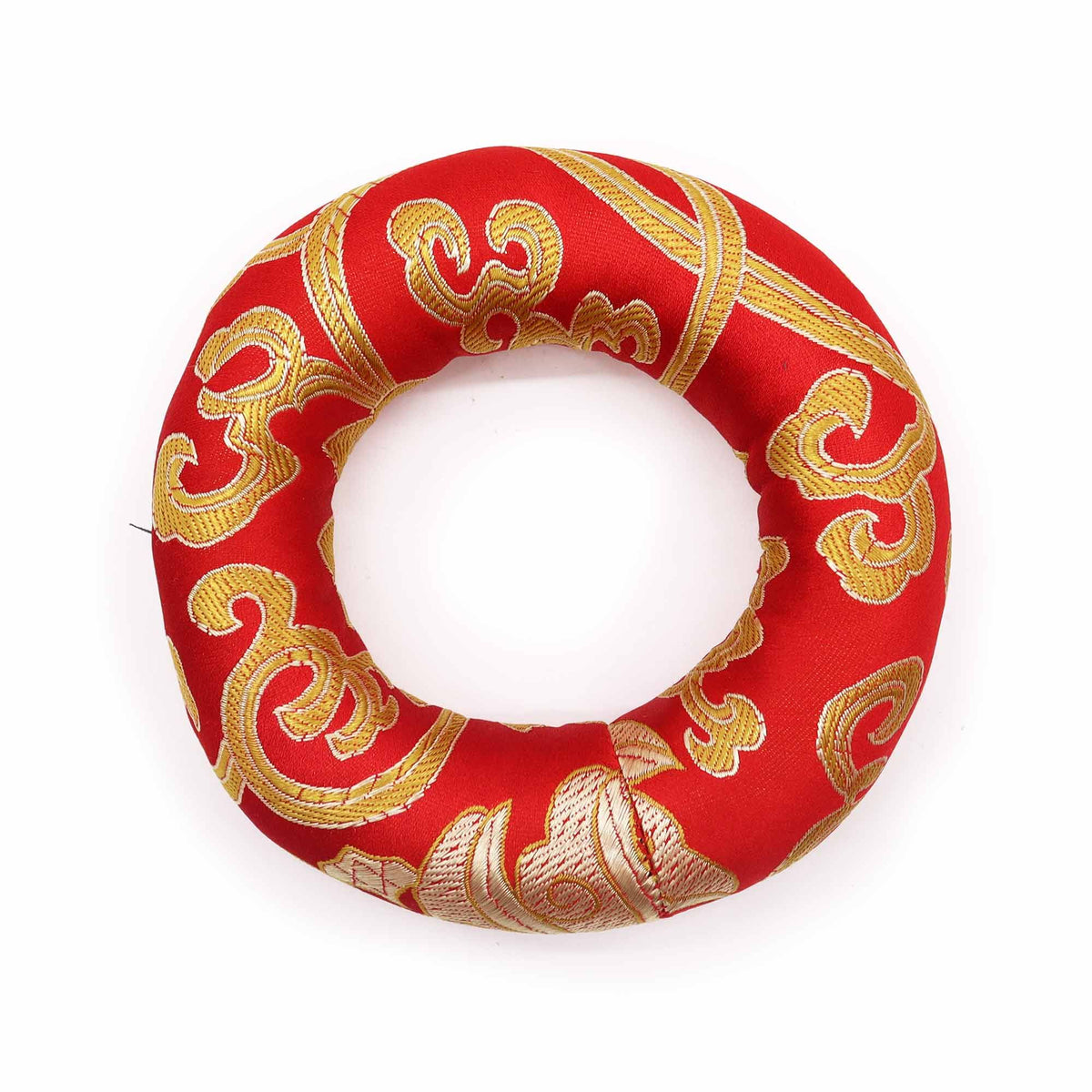 Klangschalen-Ring – 10 cm rot (für Schalen 12–14 cm)