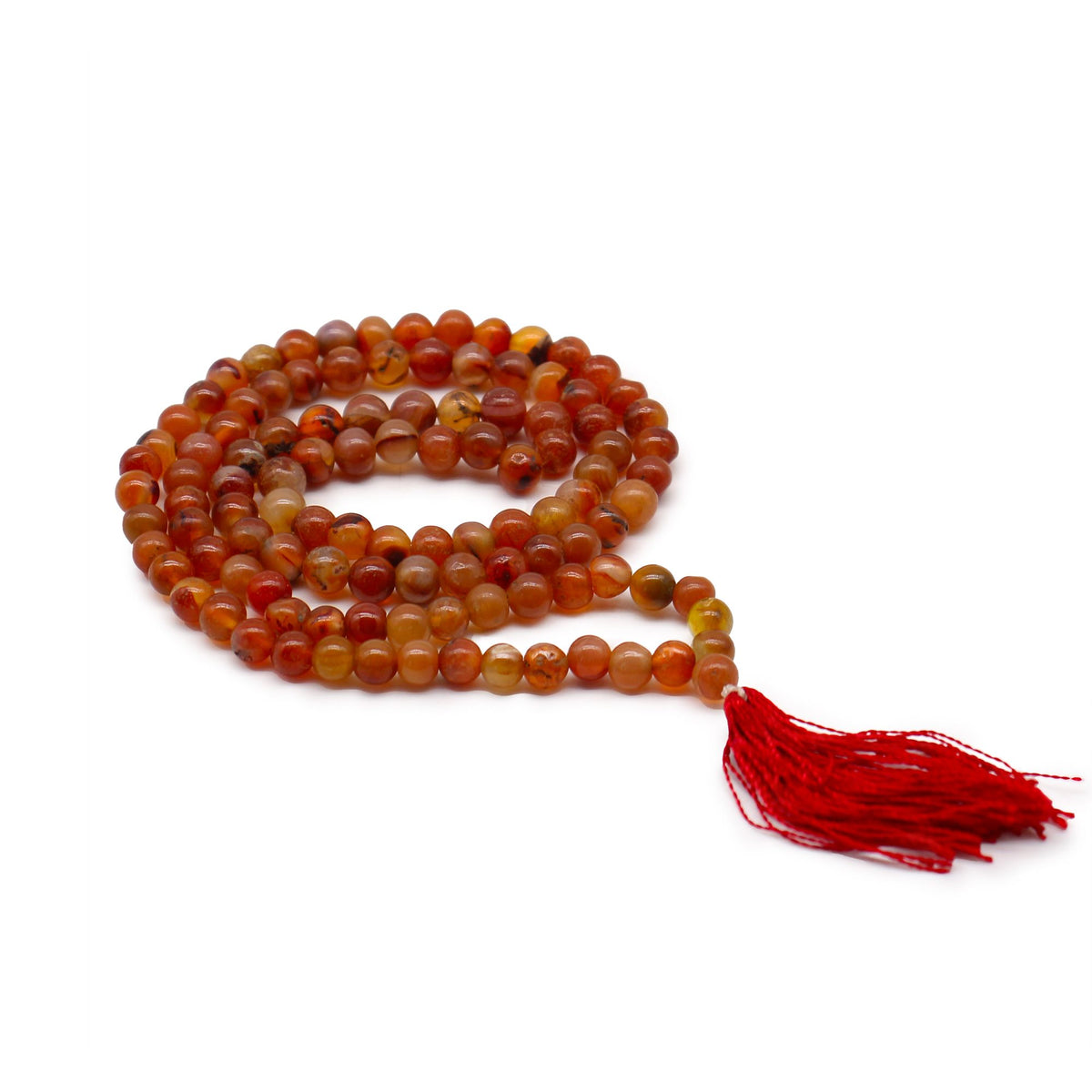 Mala – 108 Perlen – Karneol