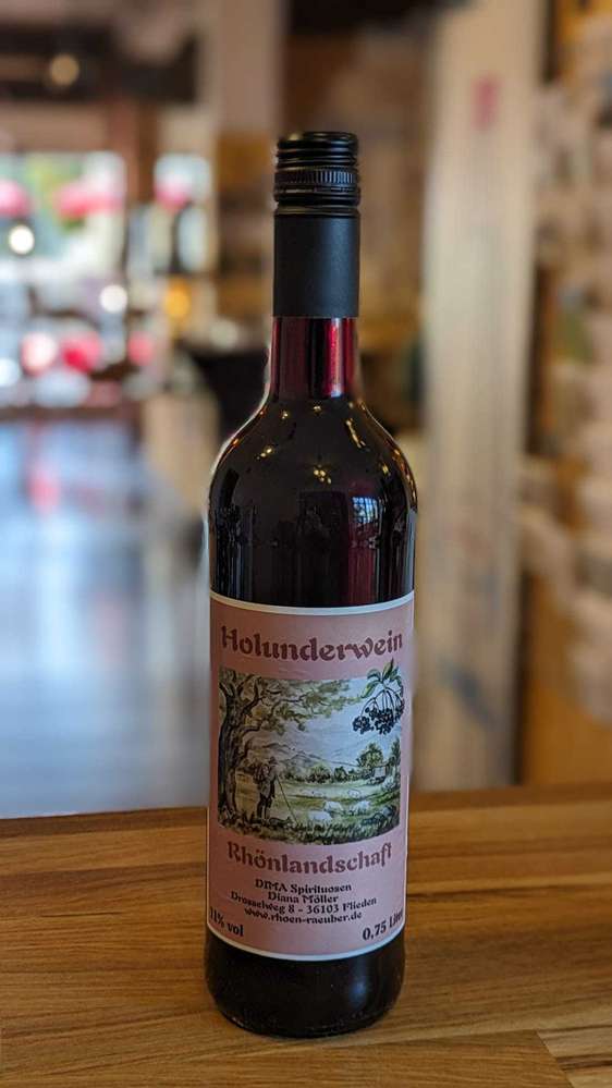 Rhöner-Fruchtweine Holunderbeerwein 0,75 l