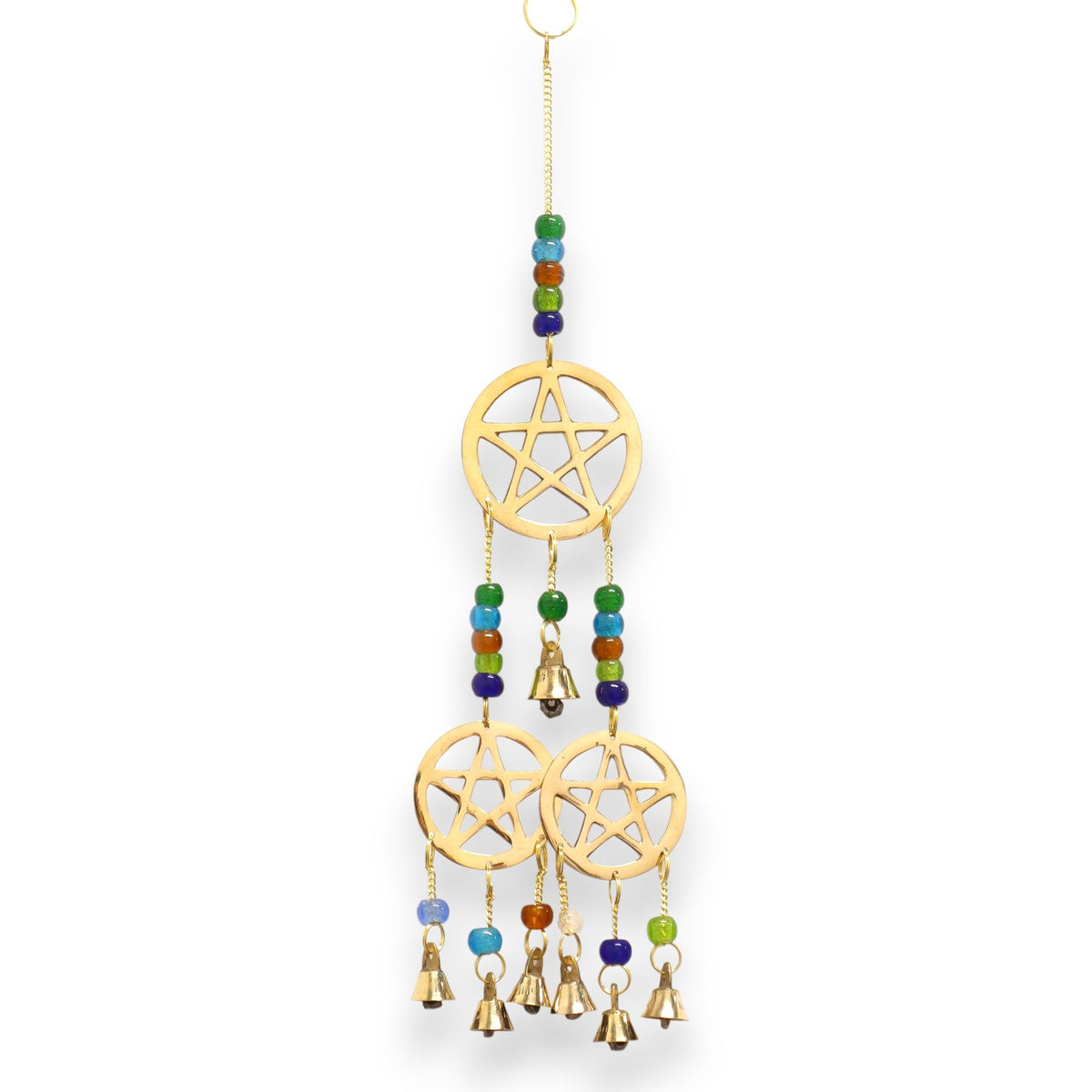 Glockenspiel – Messing Pentagramm – 7 Glocken