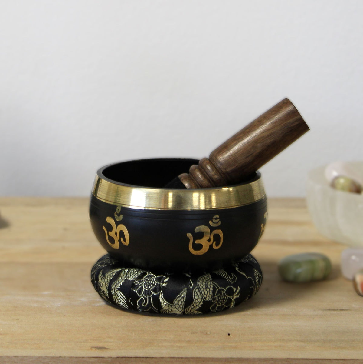 Klangschalen-Set – Yoga Om – 9 cm
