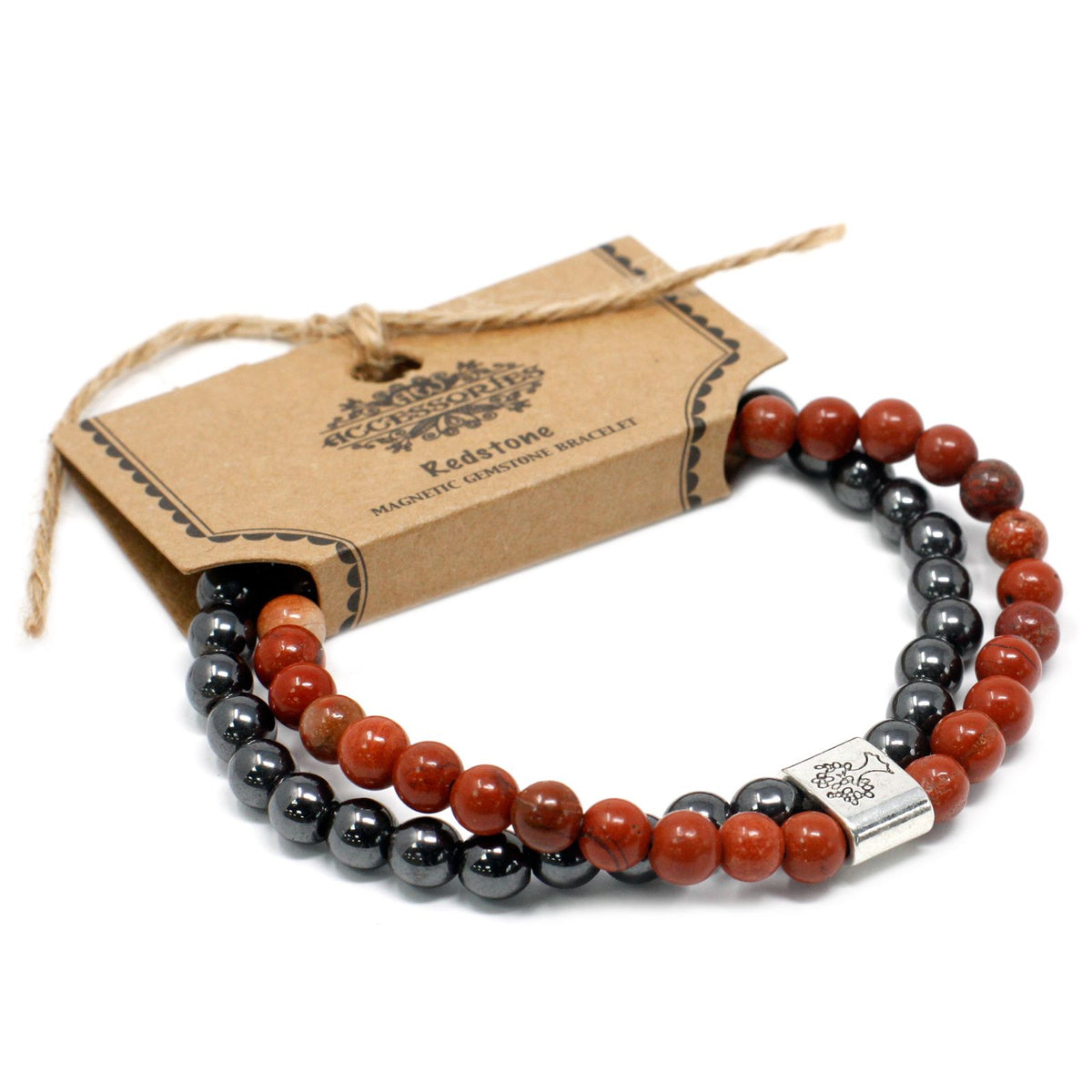 Armband – Magnet-Edelstein Rotstein
