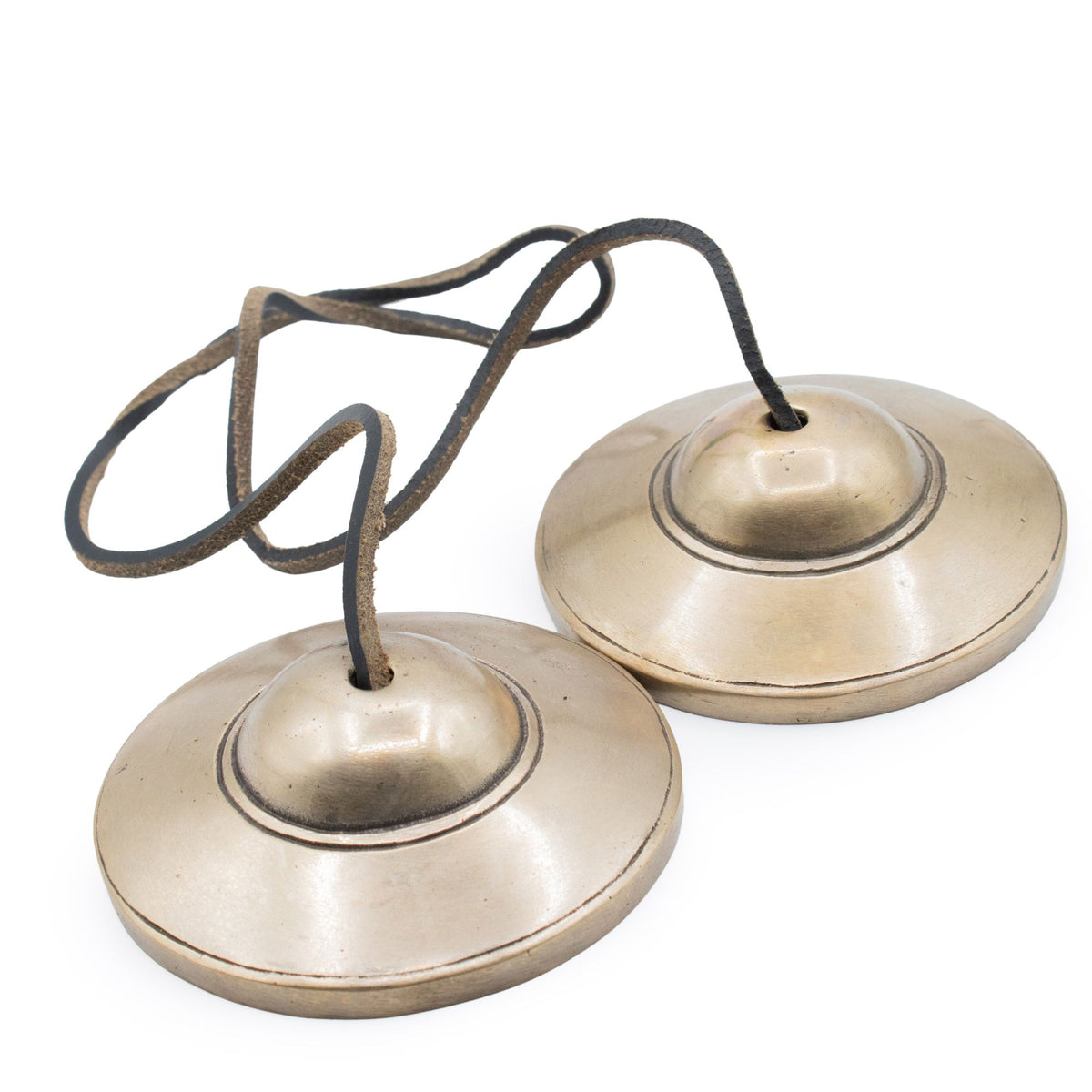 Tingsha – Messing premium schlicht – 7,5 cm