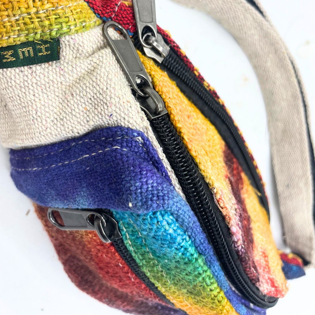 Gürteltasche – Hanf Batik