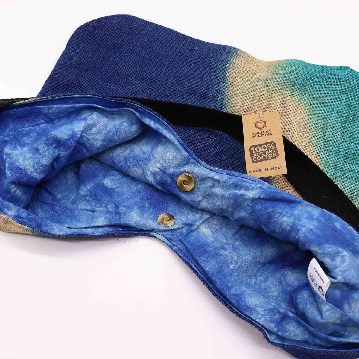 Schultertasche Soft Blend – Jeansblau