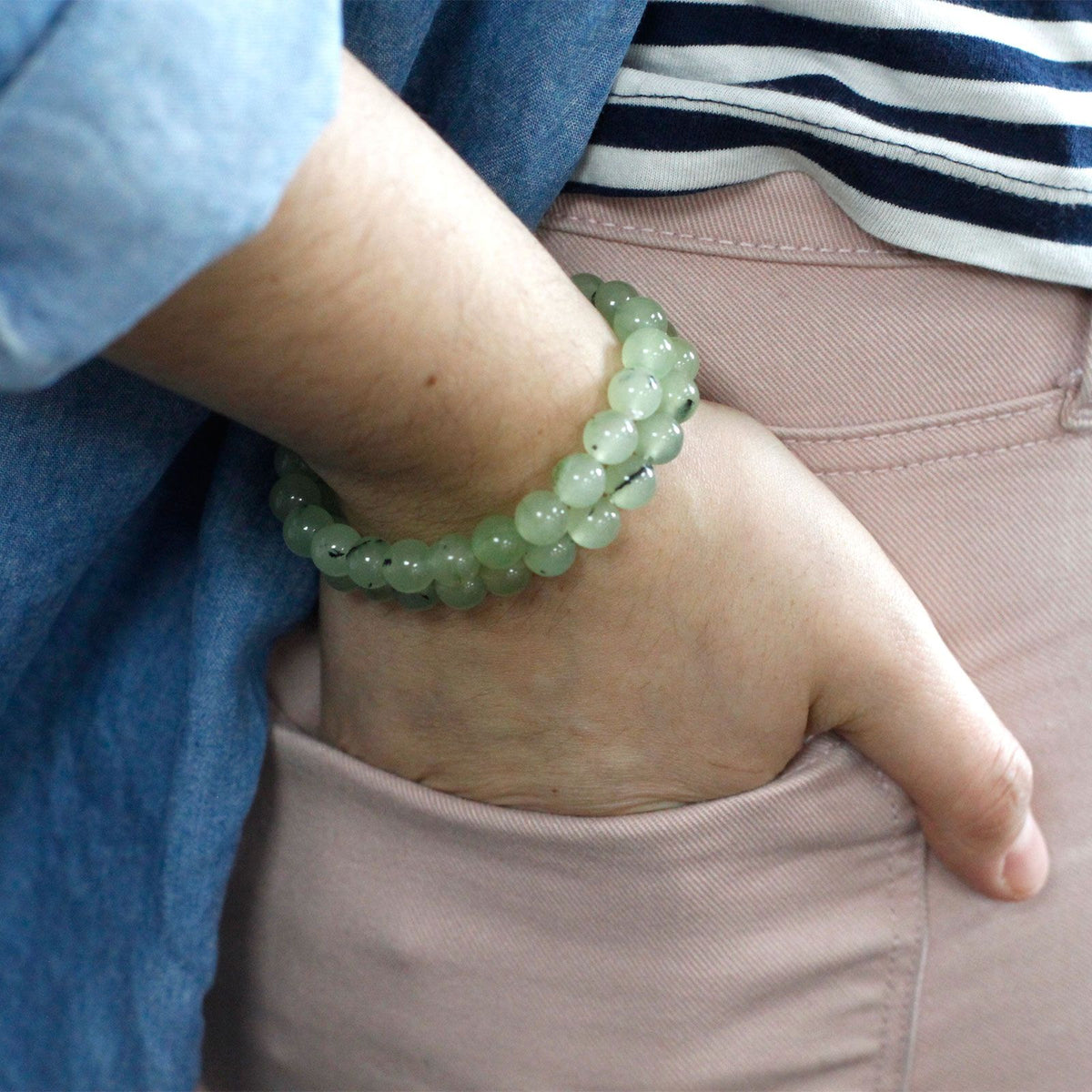 Armband – Kraft Jade