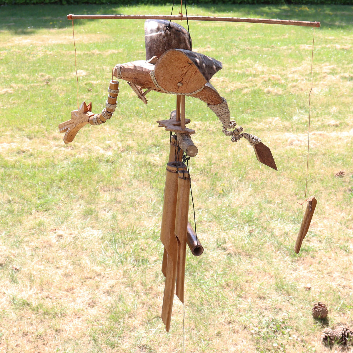 Windspiel Kokos – Drache