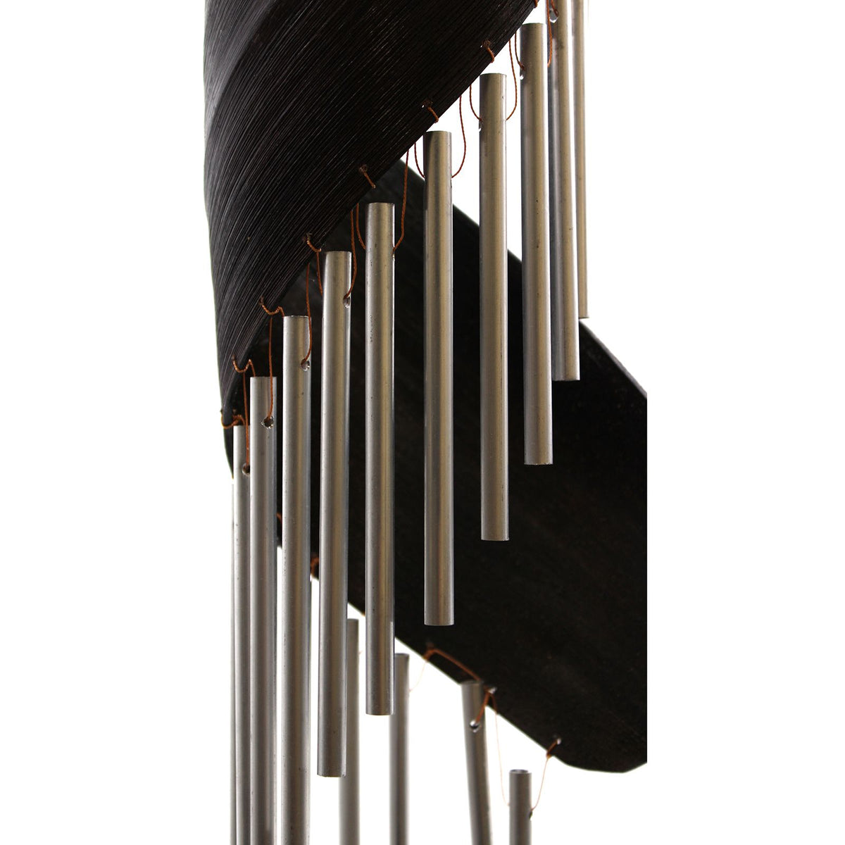 Windspiel aus Kokosblatt – Schokobraun