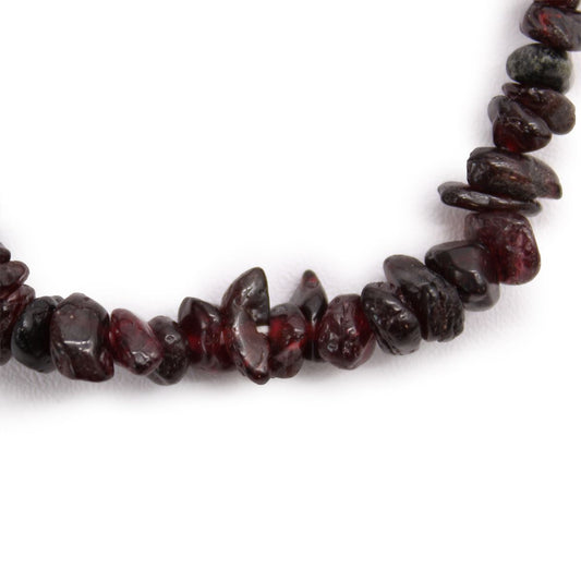 Armband – Edelsteinsplitter Blutgranat