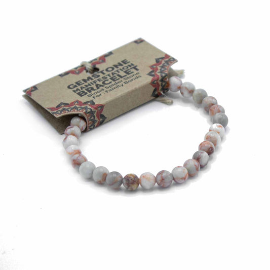 Armband – Manifestation Blutspinnenstein Familie
