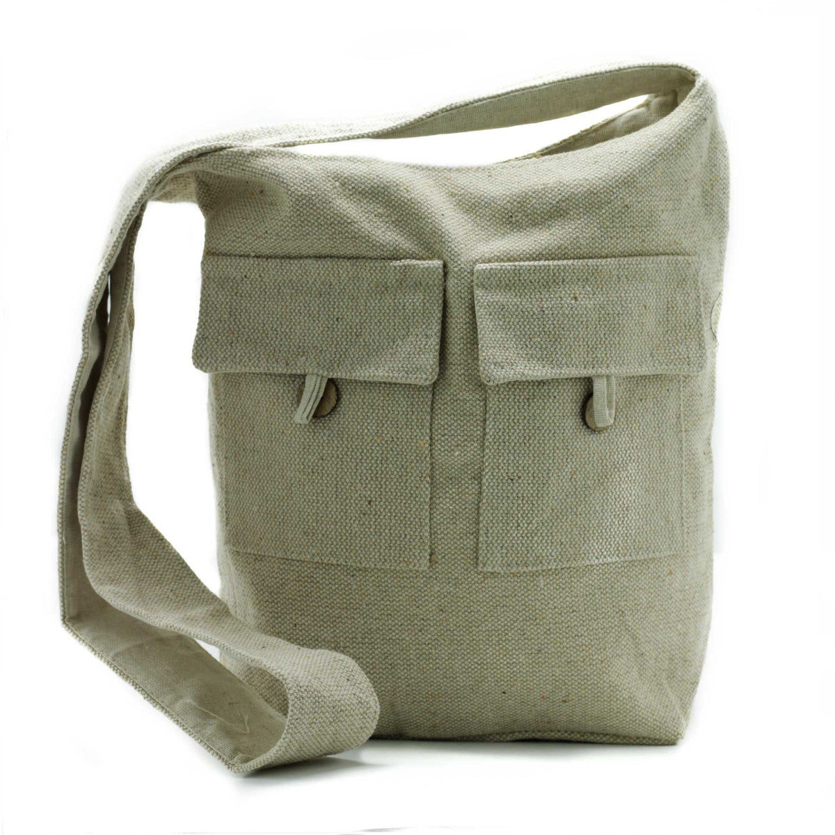 Tasche Naturtöne mit 2 Fächern – Natur – groß