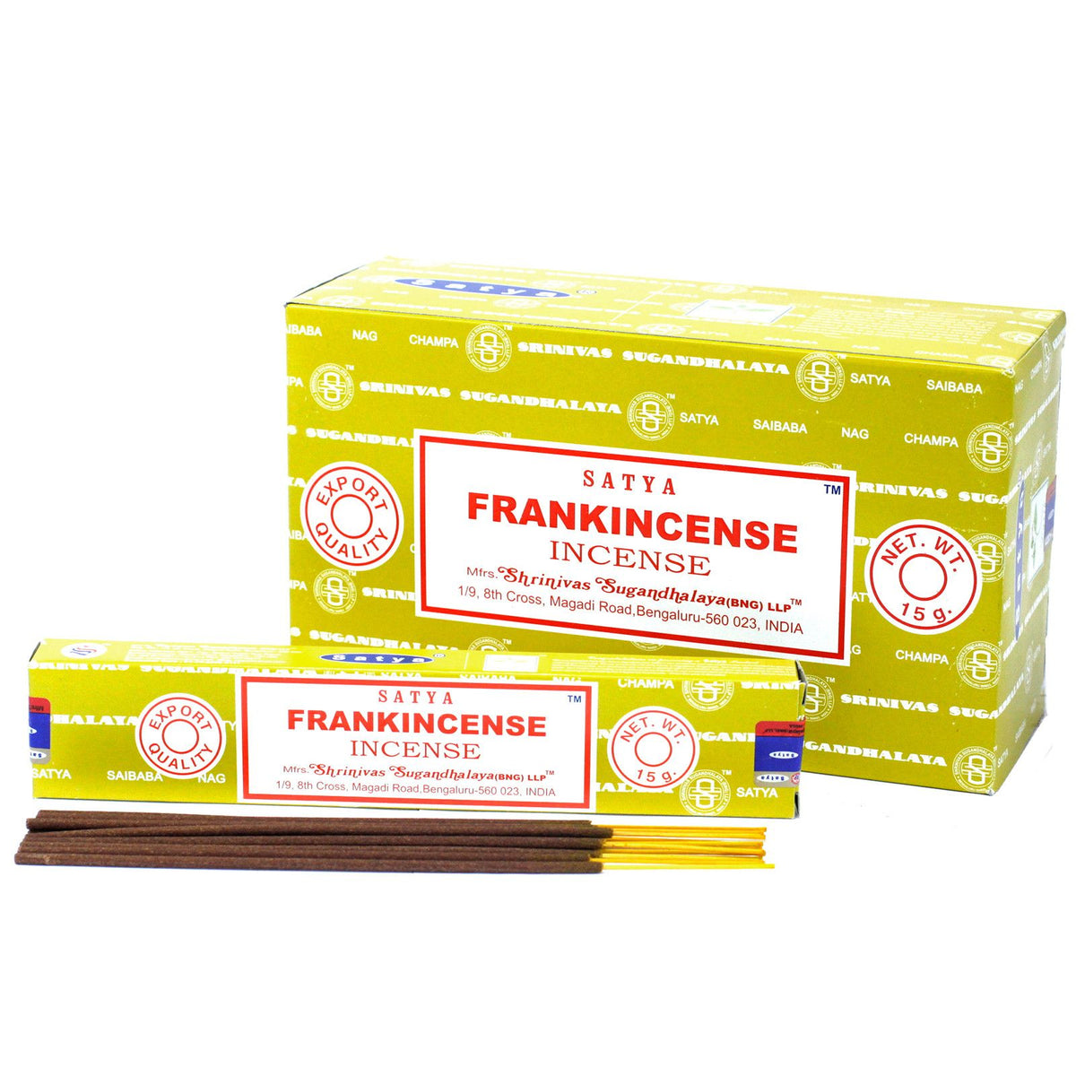 Räucherstäbchen – Satya Weihrauch – 15 g