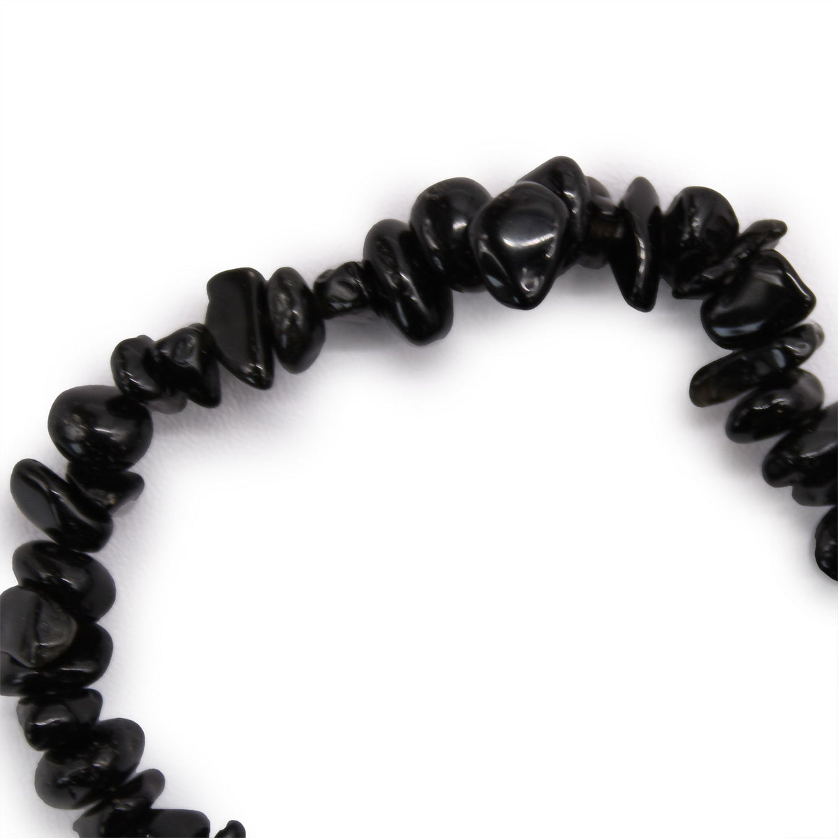 Armband – Edelsteinsplitter schwarzer Achat