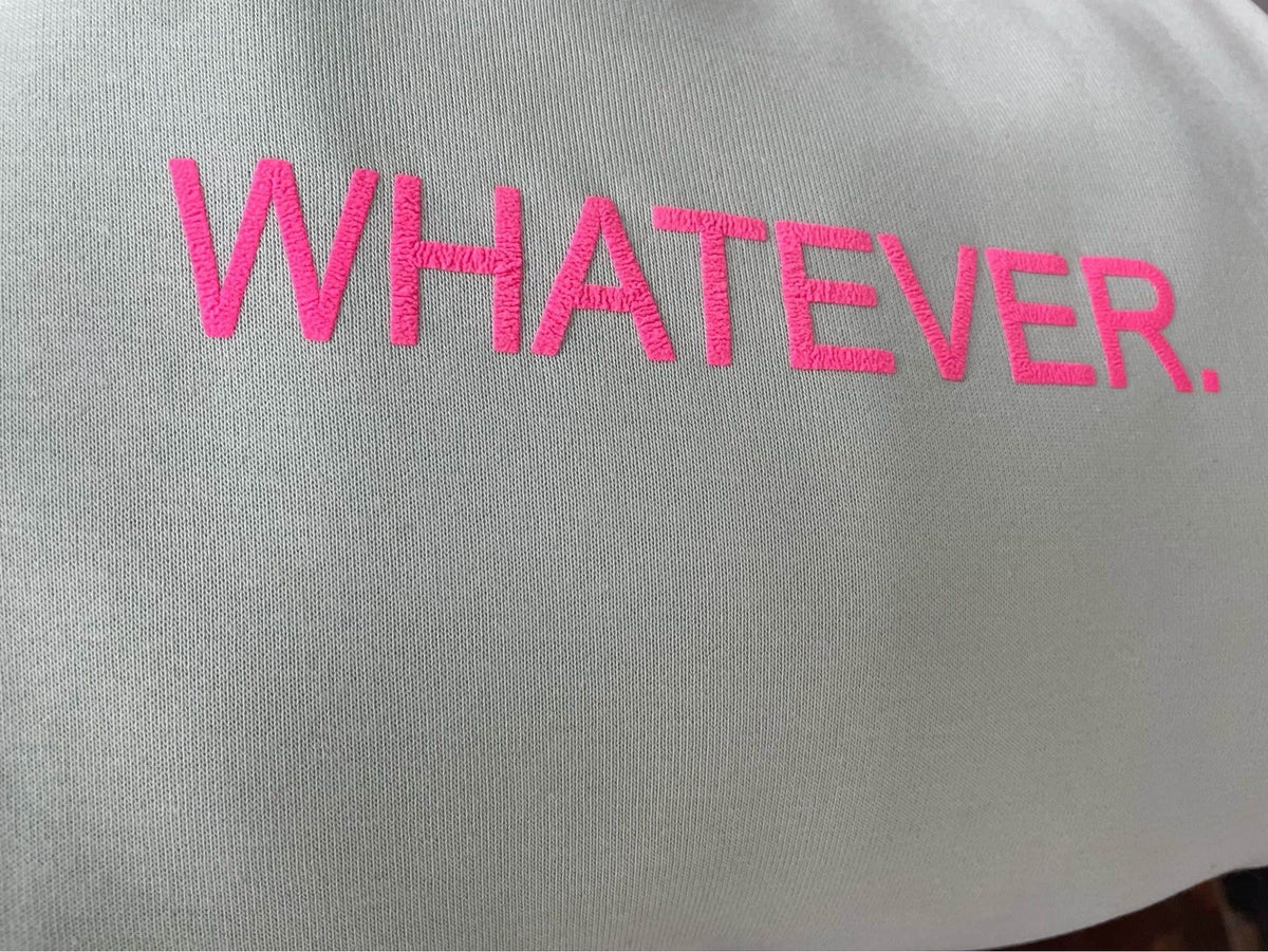 Statement-Sweatshirt „WHATEVER.“
