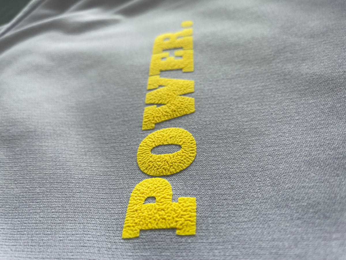 Statement-Sweatshirt „Power“ – Flieder