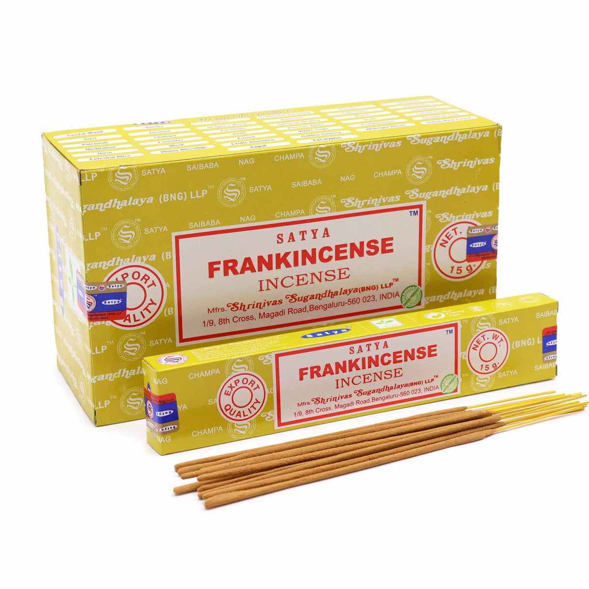 Räucherstäbchen – Satya Weihrauch – 15 g