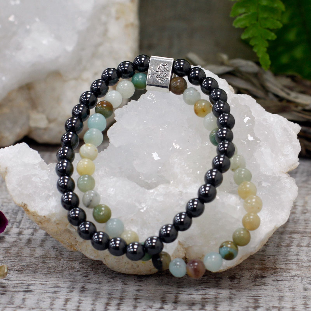 Armband – Magnet-Edelstein Amazonit