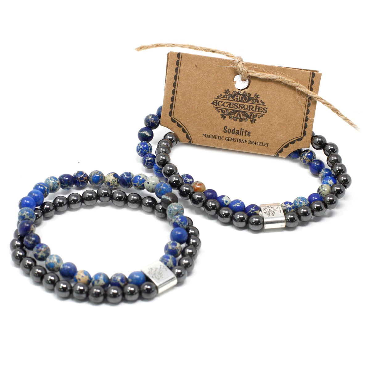 Armband – Magnet-Edelstein Sodalith