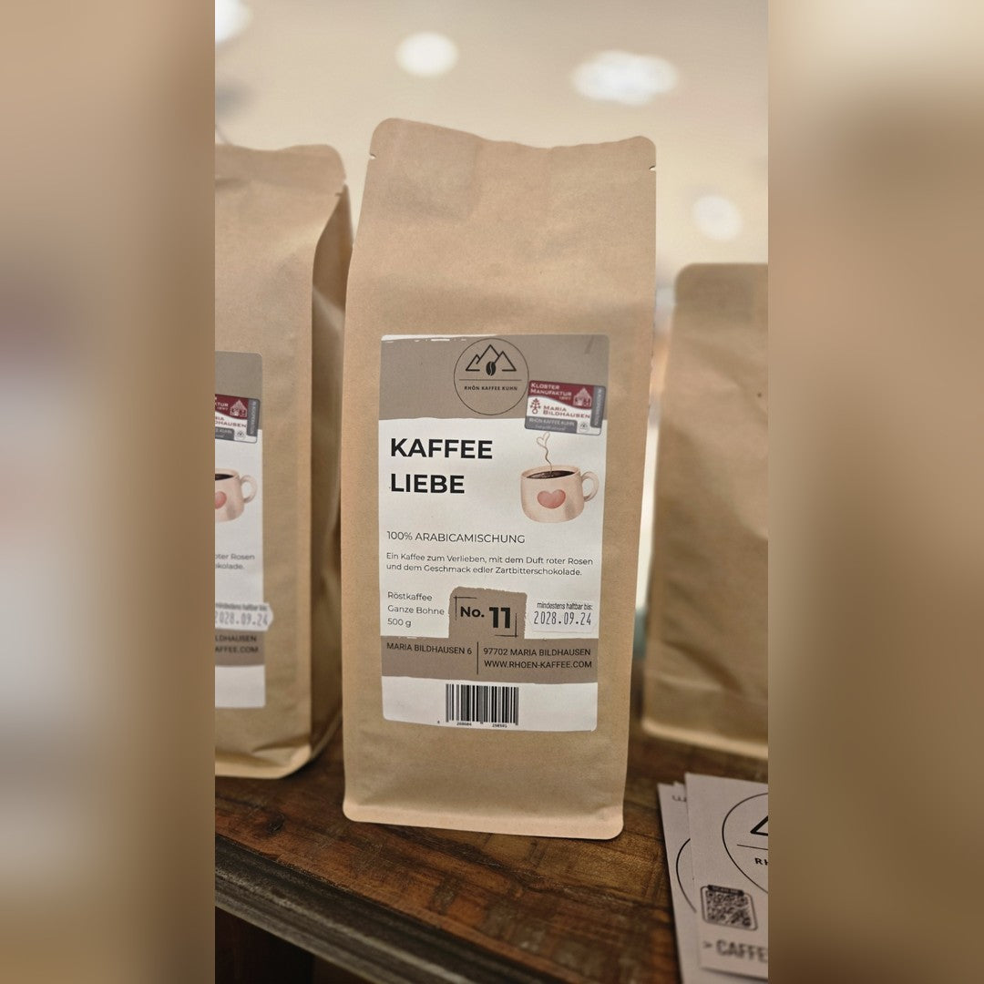 Rhön Kaffee Nr. 11 Kaffee Liebe, ganze Bohne