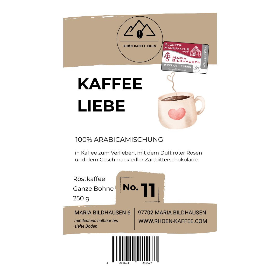 Rhön Kaffee Nr. 11 Kaffee Liebe, gemahlen
