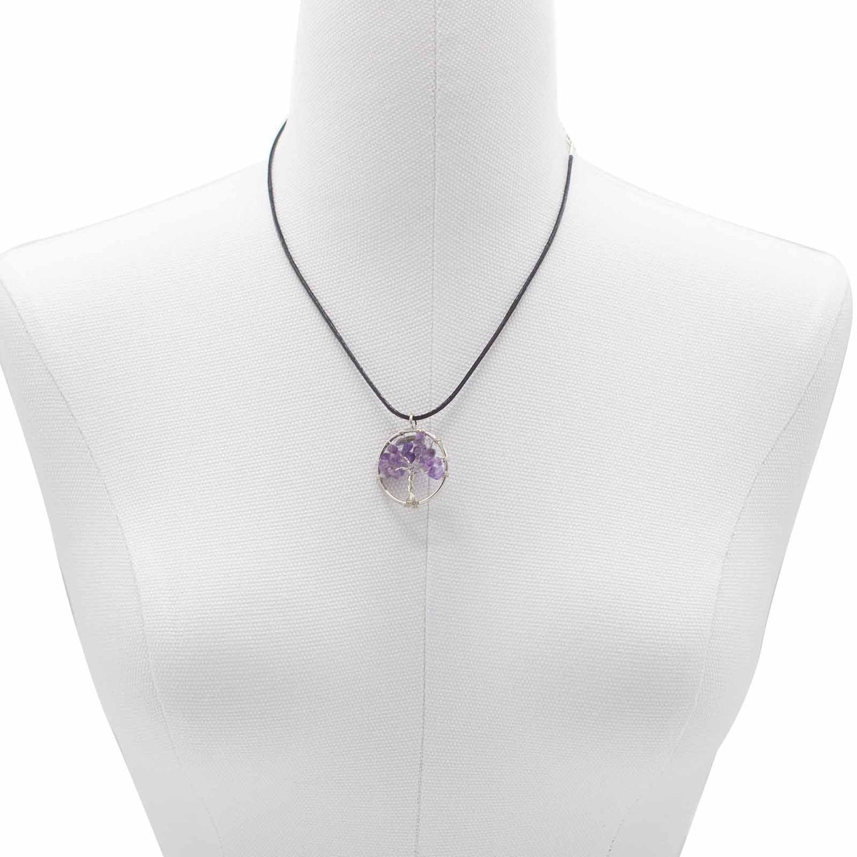 Anhänger – Lebensbaum – Amethyst