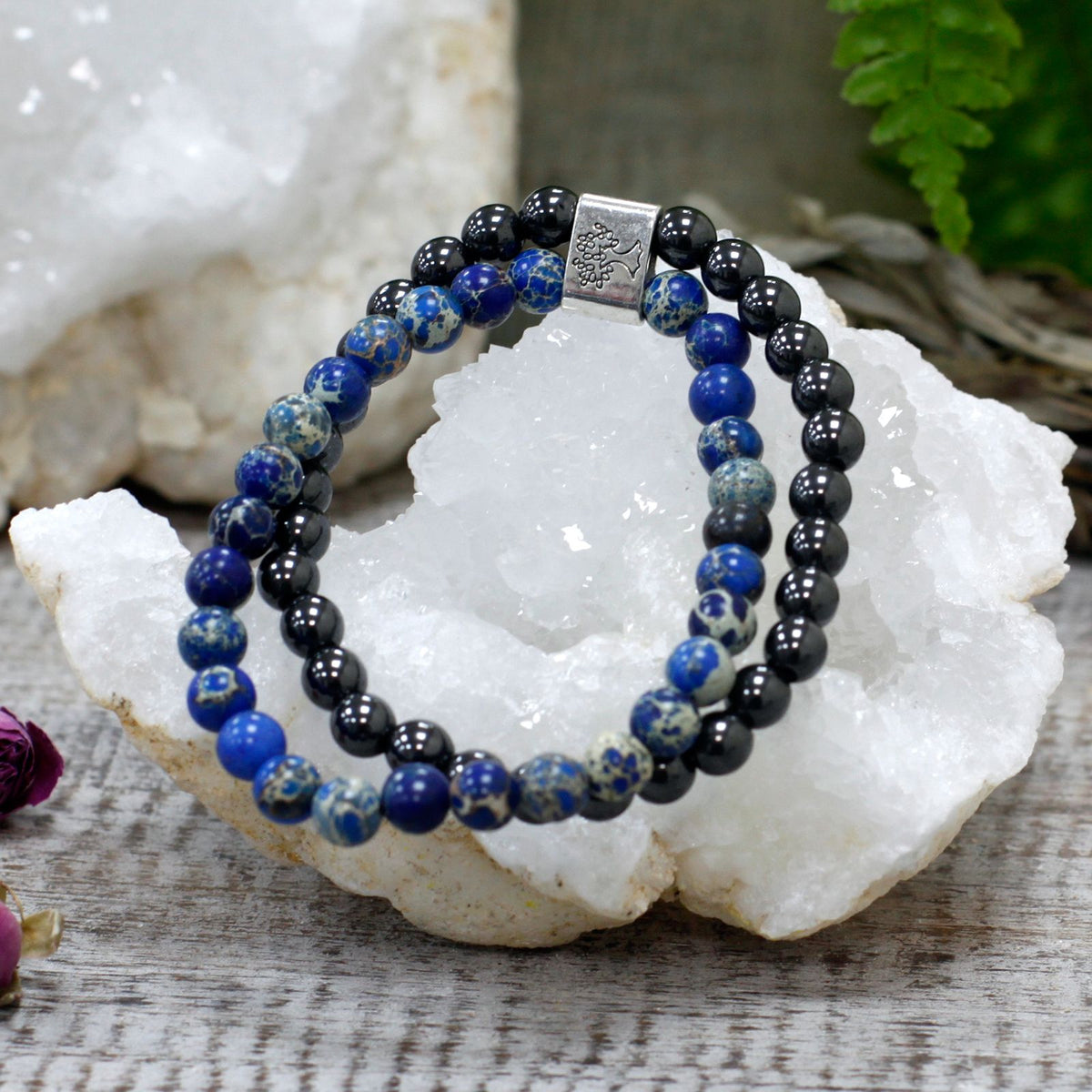 Armband – Magnet-Edelstein Sodalith