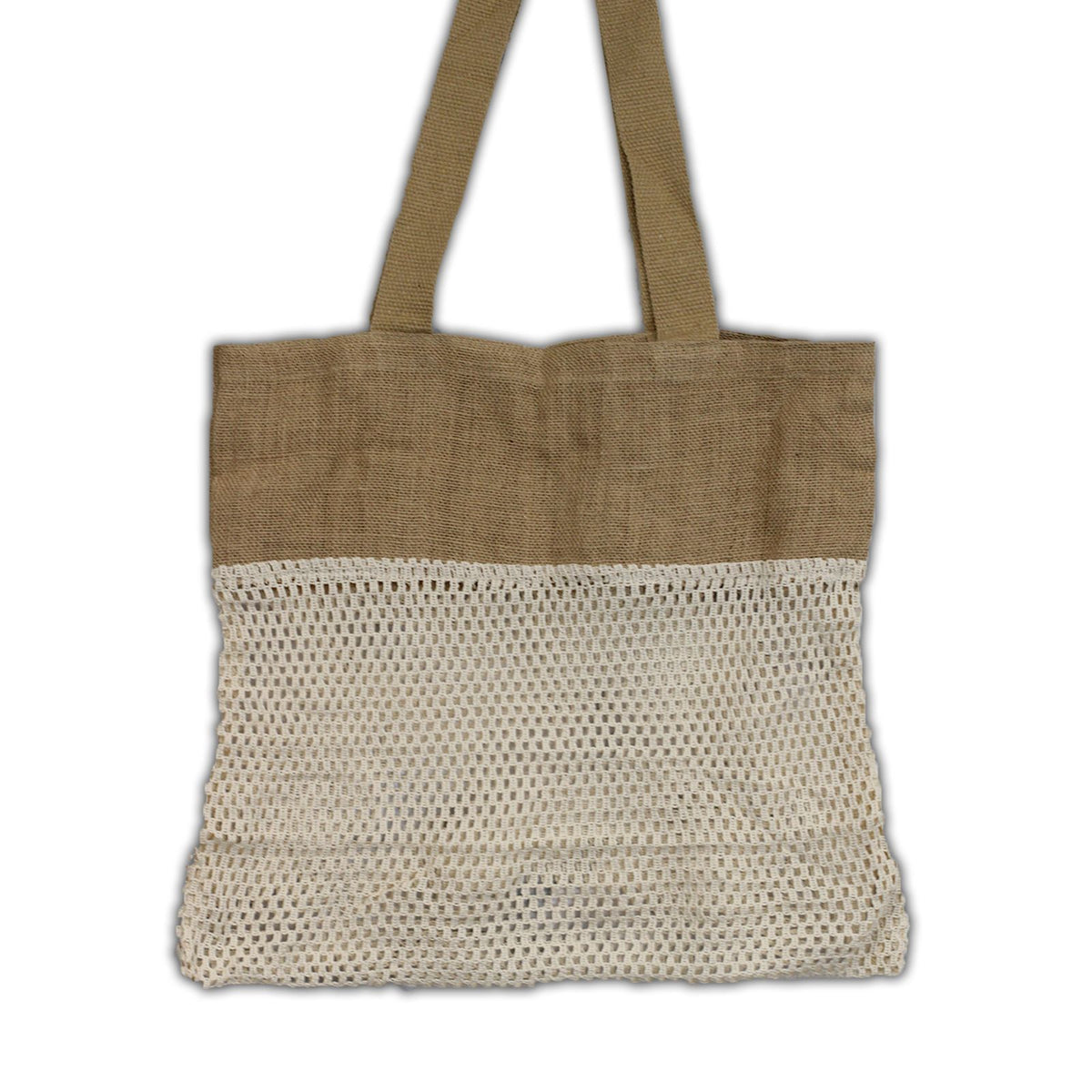 Netztasche – Jute & Baumwolle – natur