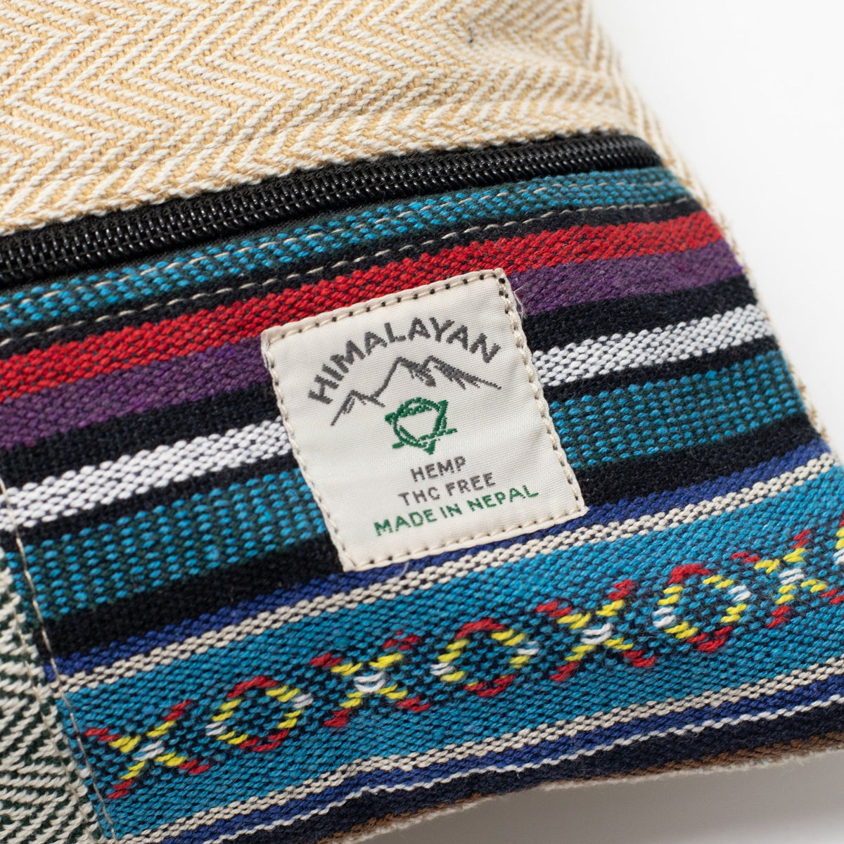 Patchwork-Tragetasche Kathmandu – Dhaka-Design