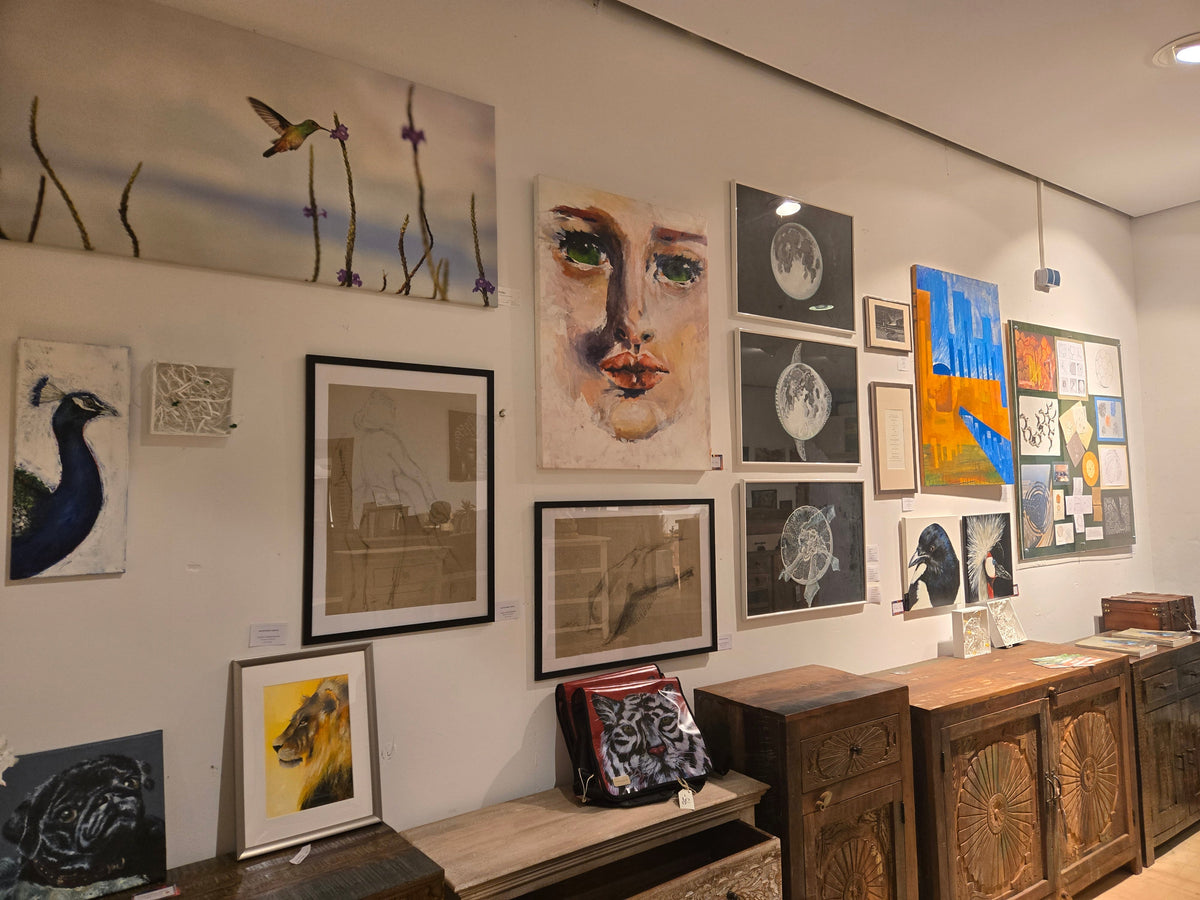 Kunstwand im KARL PopUp Store Fulda