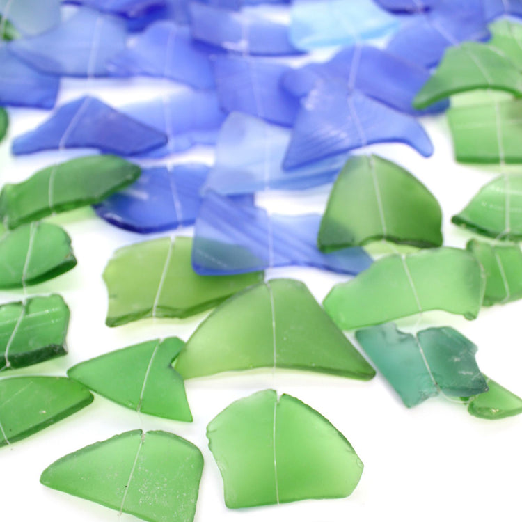 Windspiele aus Recyclingglas