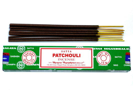 Räucherstäbchen – Satya Patchouli – 15 g