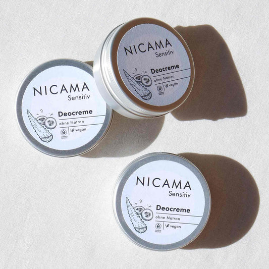 Deocreme - Sensitiv (ohne Natron) - 45 g | NICAMA