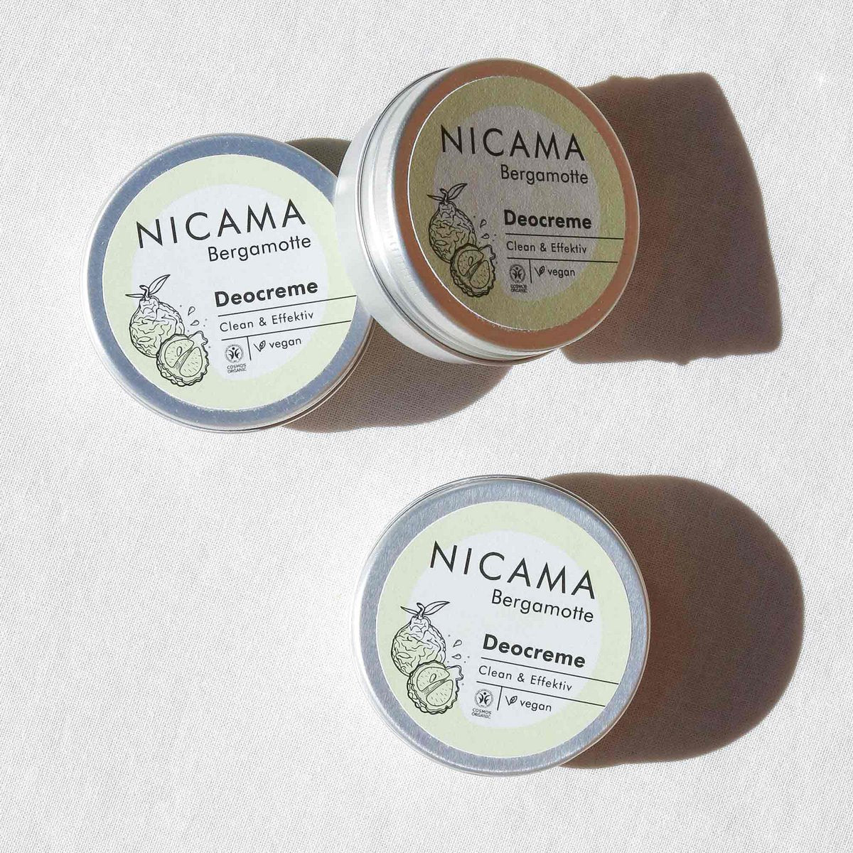 Deocreme - Bergamotte (mit Natron) - 45 g | NICAMA