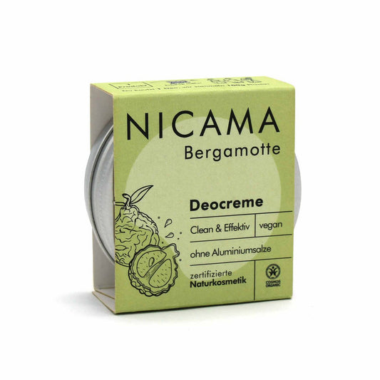 Deocreme - Bergamotte (mit Natron) - 45 g | NICAMA
