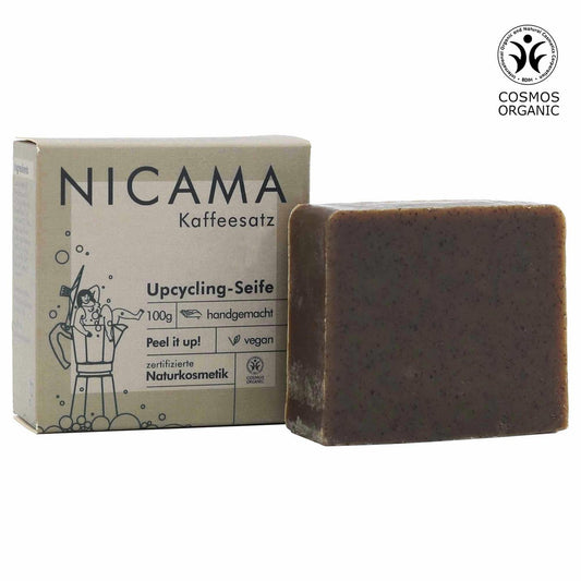 Upcycling-Seife - Kaffeesatz | NICAMA