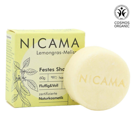 Festes Shampoo - Lemongras-Melisse (Bio) - 60 g | NICAMA