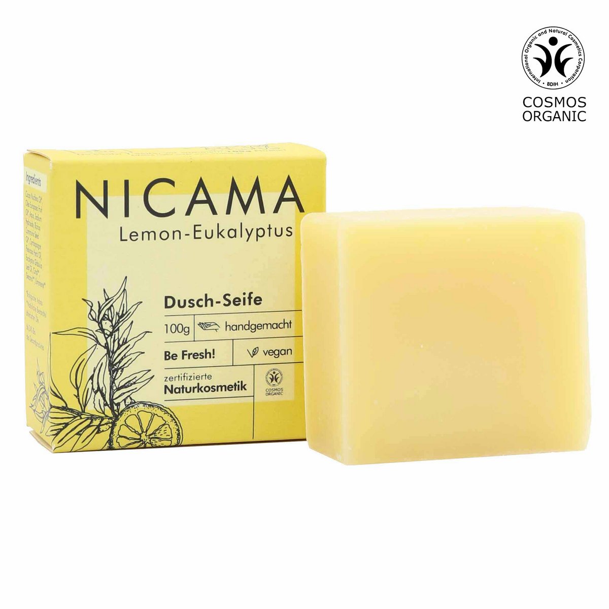 Duschseife - Lemon-Eukalyptus - 100 g | NICAMA