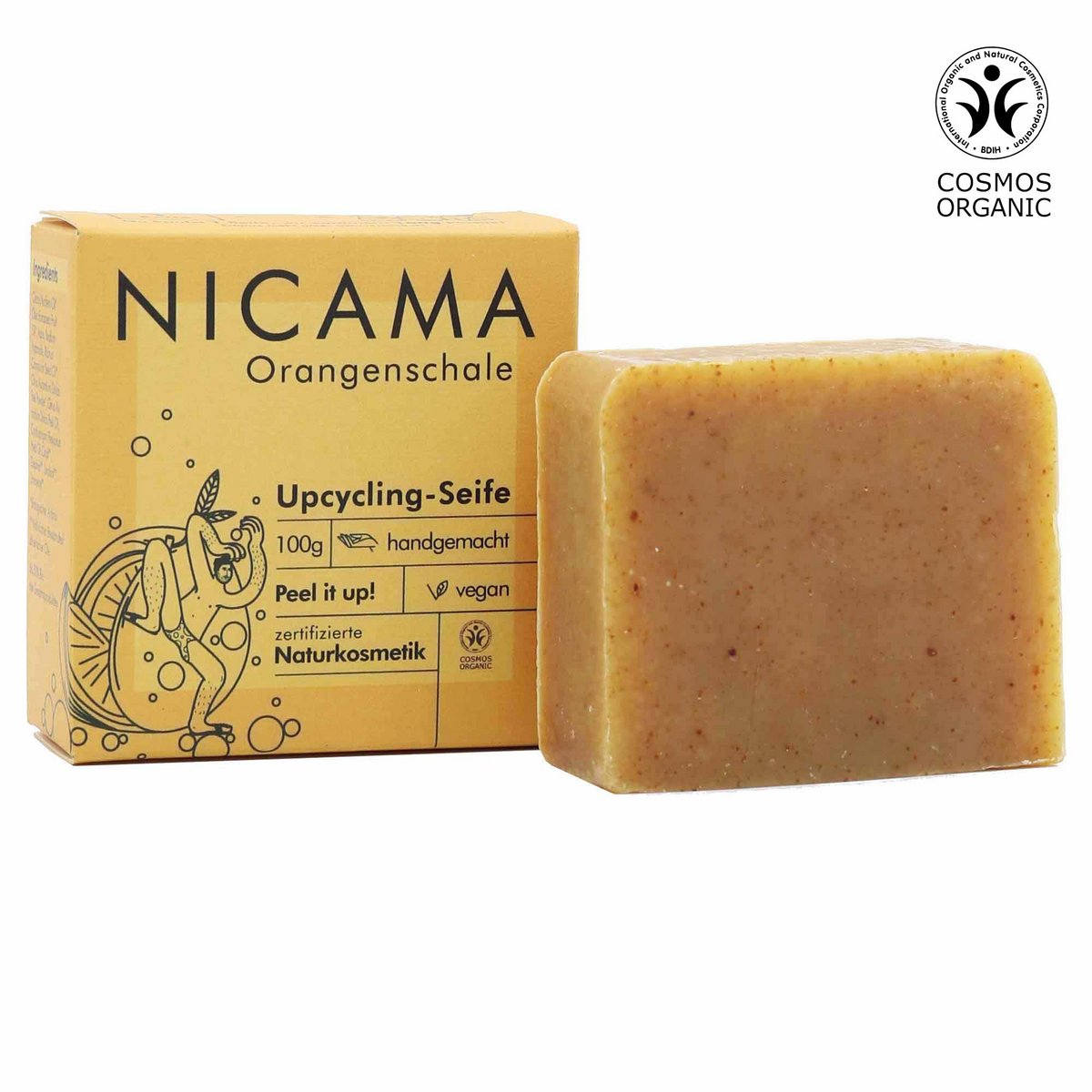 Upcycling-Seife - Orangenschale | NICAMA
