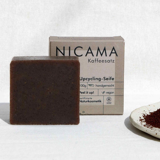 Upcycling-Seife - Kaffeesatz | NICAMA