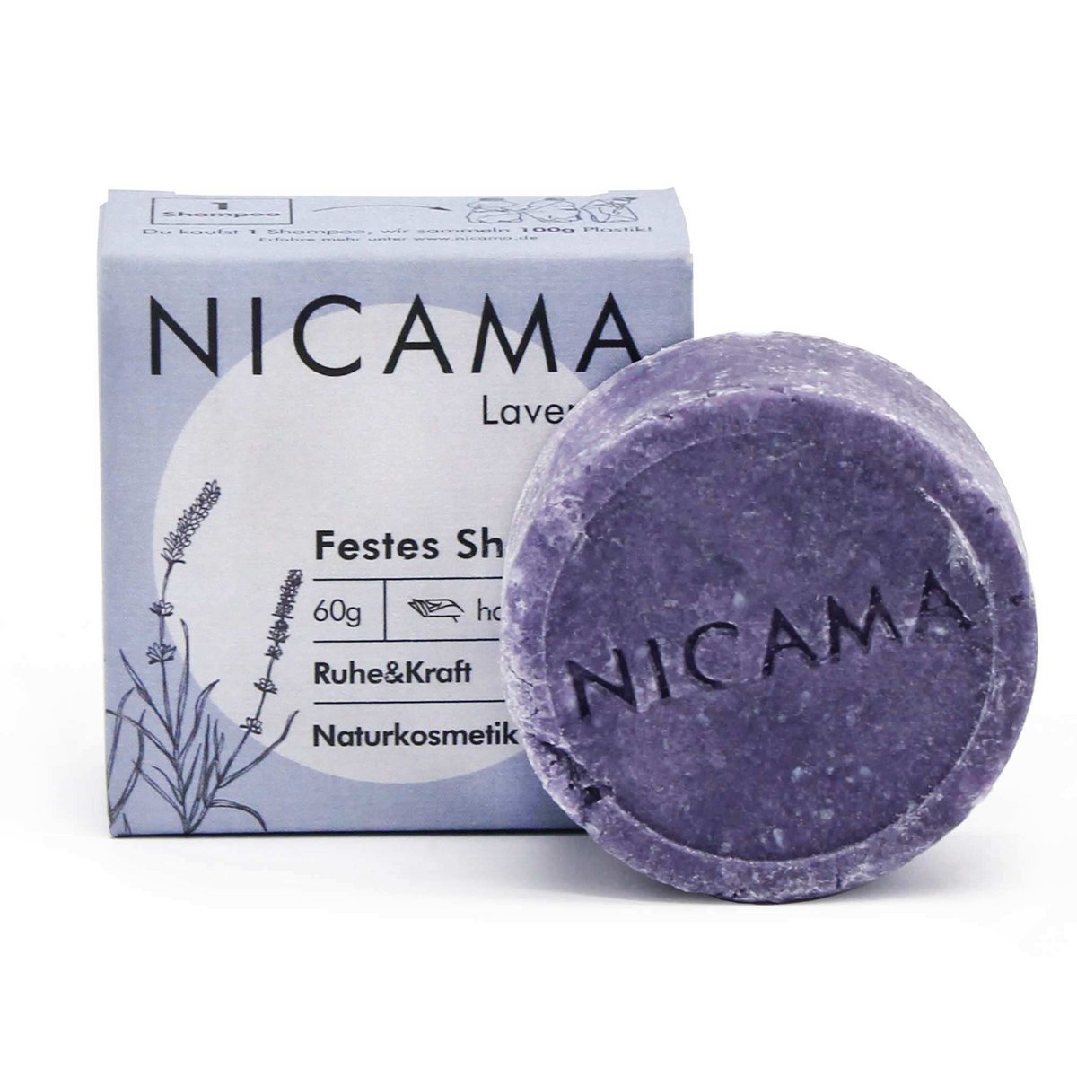 Festes Shampoo - Lavendel | NICAMA