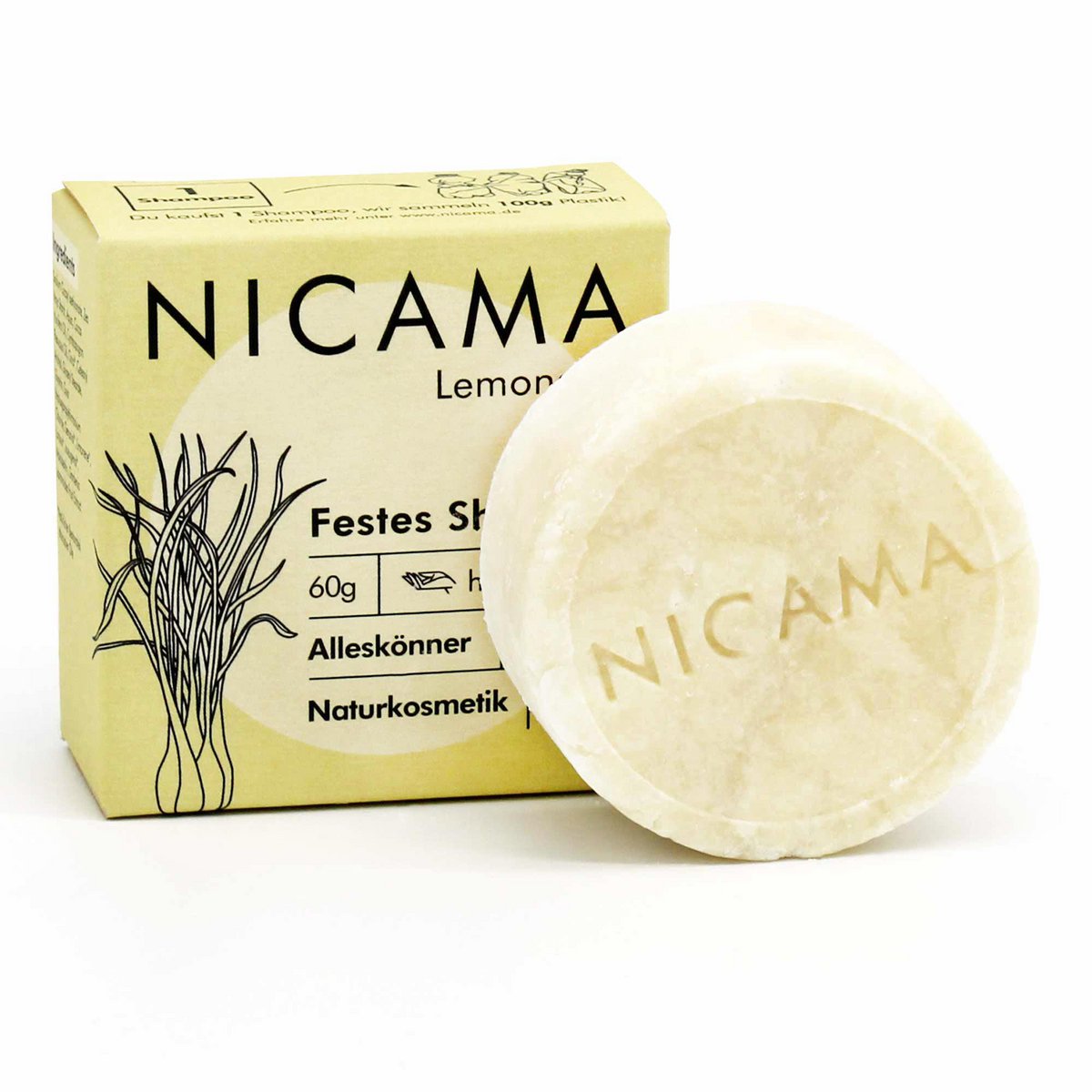 Festes Shampoo - Lemongras | NICAMA
