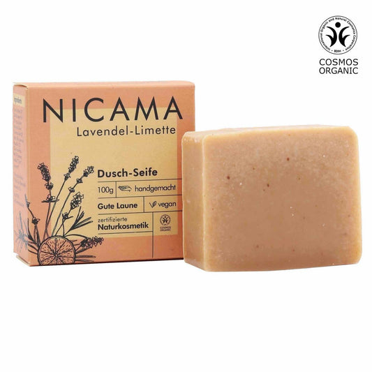 Duschseife - Lavendel-Limette - 100 g | NICAMA