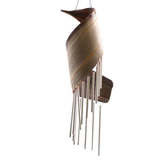 Windspiel aus Kokosblatt – Natur