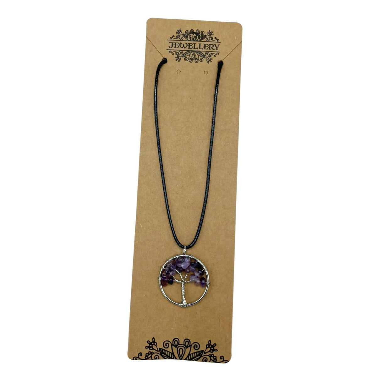 Anhänger – Lebensbaum – Amethyst