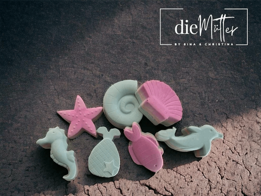bunte REGENBOGEN Straßenmalkreide Tiermotiv - Elefant, Eule, Giraffe, Frosch 4er Set