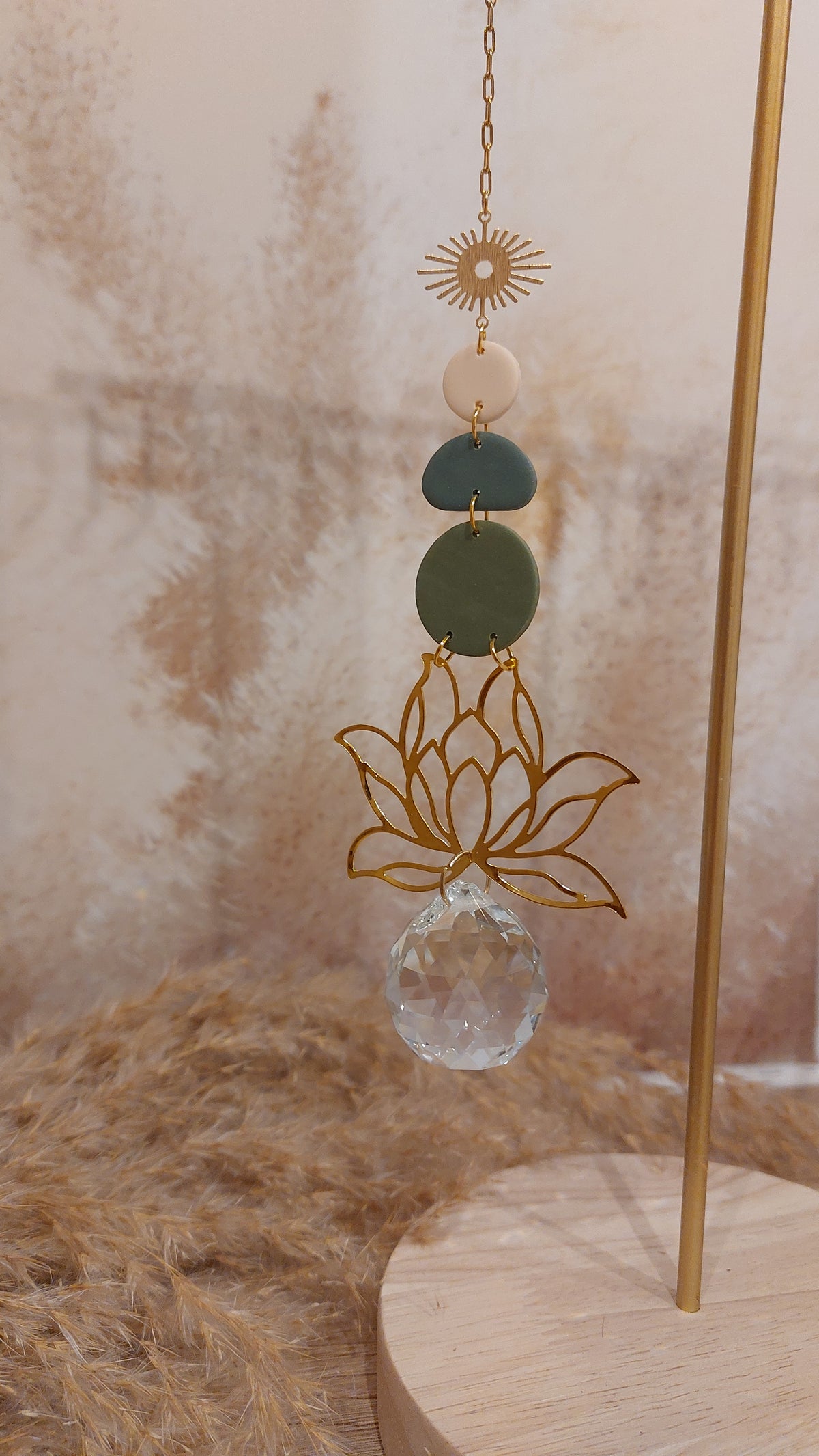 Sonnenfänger mit Lotus